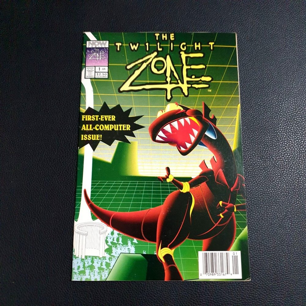 Twilight Zone 1 Now Comics Book Collector Bagged Boarded All Computer Issue